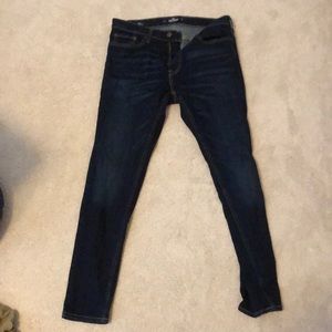 Navy hollister skinny epic flex jeans W31 L32